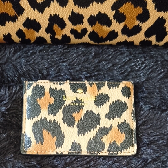 KATE SPADE Leopard Print Women's Wallet - Picture 9 of 10